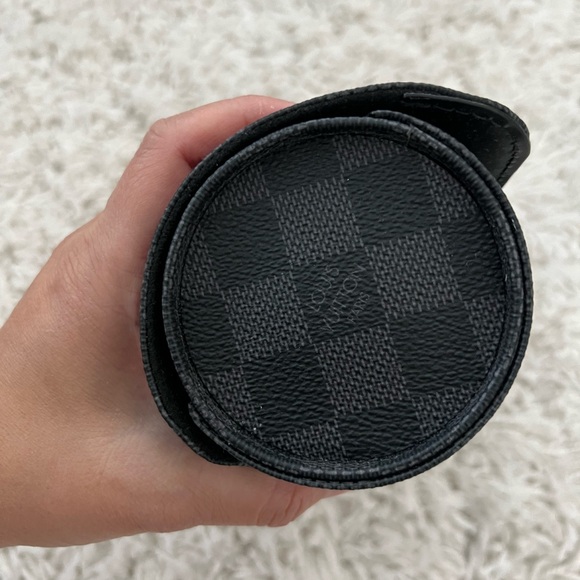 Damier Graphite 3 Watch Travel Case - Picture 5 of 14
